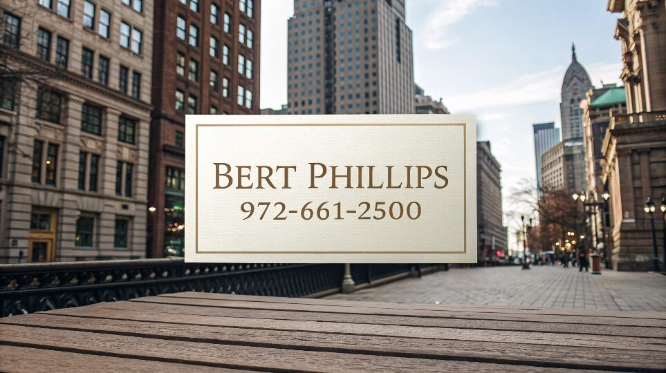 Bert Phillips 972-661-2500